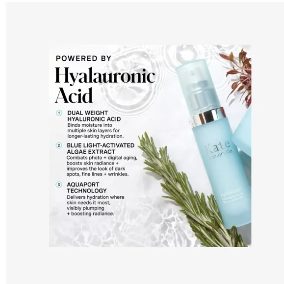 🆕 Kate Somerville Hydra Kate Serum hyaluronic acid 1 fl.oz. NIB - Picture 2 of 4